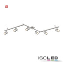 ISO115004 / Deckenstrahler nickel matt, 6xGU10 Fassung,...