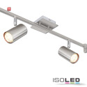 ISO115004 / Deckenstrahler nickel matt, 6xGU10 Fassung, exkl. Leuchtmittel / 9009377098642