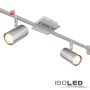 ISO115004 / Deckenstrahler nickel matt, 6xGU10 Fassung, exkl. Leuchtmittel / 9009377098642