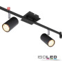 ISO115005 / Deckenstrahler schwarz matt, 6xGU10 Fassung, exkl. Leuchtmittel / 9009377098659
