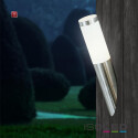 ISO115010 / Wandleuchte Edelstahl, IP44, warmweiß, inkl. E27 LED Leuchtmittel 9W / 9009377098703