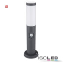 ISO115013 / Pollerleuchte 450 anthrazit, IP44, PIR...