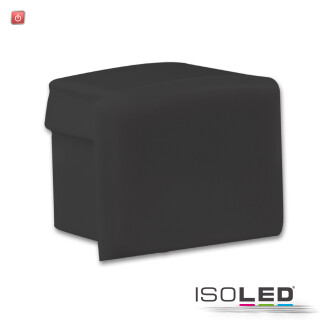 ISO114758 / Endkappe EC77B schwarz für Profil PURE12 S,1 STK / 9009377087769