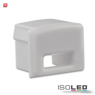 ISO114760 / Endkappe EC78 für Profil PURE12 S mit Kabeldurchführung, 1 STK / 9009377087806