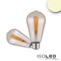 ISO115022 / E27 Vintage Line LED ST64 Birne 7W...