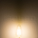 ISO115024 / E14 LED Kerze, 4W, klar, warmweiß, 3er...