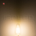 ISO115024 / E14 LED Kerze, 4W, klar, warmweiß, 3er Pack / 9009377098840