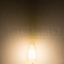 ISO115024 / E14 LED Kerze, 4W, klar, warmweiß, 3er Pack / 9009377098840