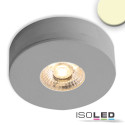 ISO114481 / LED Ein- und Unterbauleuchte MiniAMP alu gebürstet, 3W, 24V DC, warmweiß, dimmbar / 9009377080029