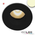 ISO114484 / LED Einbauleuchte MiniAMP schwarz, 1W, 24V...