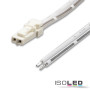 ISO114489 / MiniAMP Anschlussstecker male, 100cm, 2-polig, weiß, max. 3A / 9009377080265