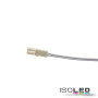 ISO114490 / MiniAMP Anschlussstecker male, 30cm, 2-polig, weiß, max. 3A / 9009377080289
