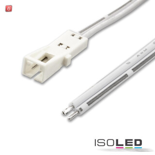 ISO114491 / MiniAMP Anschlussbuchse female, 100cm, 2-polig, weiß, max. 3A / 9009377080302