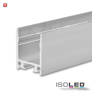 ISO114797 / LED Aufbauleuchtenprofil HIDE SINGLE Aluminium eloxiert, 200cm / 9009377088605