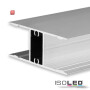 ISO114800 / LED Aufbauleuchtenprofil HIDE DOUBLE Aluminium eloxiert,  200cm / 9009377089794