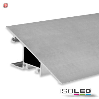 ISO114803 / LED Aufbauleuchtenprofil HIDE TRIANGLE Aluminium eloxiert, 200cm / 9009377089732