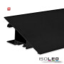 ISO114804 / LED Aufbauleuchtenprofil HIDE TRIANGLE Aluminium schwarz RAL 9005, 200cm / 9009377089718