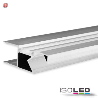 ISO114806 / LED Aufbauleuchtenprofil HIDE ASYNC Aluminium eloxiert, 200cm / 9009377089671