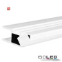ISO114808 / LED Aufbauleuchtenprofil HIDE ASYNC Aluminium weiß RAL 9003, 200cm / 9009377089633