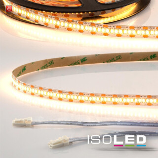 ISO114510 / LED CRI930 MiniAMP Flexband, 12V, 12W, 3000K, 120cm, beidseitig 30cm Kabel mit male-Stecker / 9009377080753