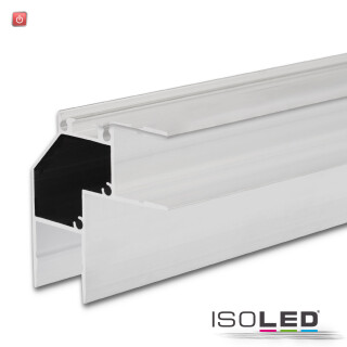 ISO114811 / LED Eckprofil HIDE ANGLE Aluminium weiß RAL 9003, 200cm / 9009377089558
