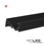 ISO114815 / LED Aufbauprofil FURNIT6 S Aluminium schwarz RAL 9005, 200cm / 9009377088643