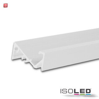ISO114816 / LED Aufbauprofil FURNIT6 S Aluminium weiß RAL 9003, 200cm / 9009377088667