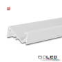 ISO114816 / LED Aufbauprofil FURNIT6 S Aluminium weiß RAL 9003, 200cm / 9009377088667