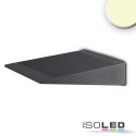 ISO114542 / LED SOLAR Wandleuchte mit HF-Bewegungs- u. Helligkeitssensor, 2W, IP54, warmweiß / 9009377081682