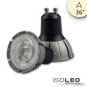 ISO114553 / GU10 Vollspektrum LED Strahler 5.5W TOQ, 36°, 3000K, dimmbar / 9009377081934