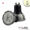 ISO114554 / GU10 Vollspektrum LED Strahler 5.5W TOQ, 36°, 4000K, dimmbar / 9009377081958