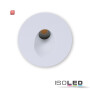 ISO114556 / Cover Aluminium rund 1 weiß für Wandeinbauleuchte Sys-Wall68 / 9009377086045