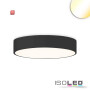 ISO115204 / LED Deckenleuchte, DN600, schwarz, 52W, ColorSwitch 3000|3500|4000K, dimmbar / 9009377097607