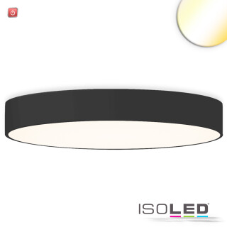 ISO115206 / LED Deckenleuchte, DN1000, schwarz, 160W, ColorSwitch 3000|3500|4000K, dimmbar / 9009377097645
