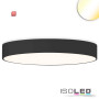 ISO115206 / LED Deckenleuchte, DN1000, schwarz, 160W, ColorSwitch 3000|3500|4000K, dimmbar / 9009377097645