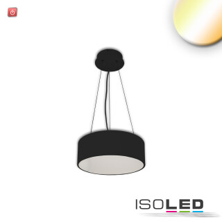 ISO115208 / LED Hängeleuchte, DN400, schwarz, 25W, ColorSwitch 3000|3500|4000K, dimmbar / 9009377097683