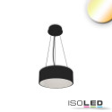 ISO115208 / LED Hängeleuchte, DN400, schwarz, 25W,...