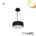 ISO115208 / LED Hängeleuchte, DN400, schwarz, 25W,...