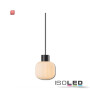 ISO115213 / Pendelleuchte, white Glas, rund, E27, 300cm / 9009377097782