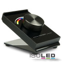 ISO112070 / RGB Tisch-Controller mit Drehknopf, schwarz mit Batteriebetrieb / 9009377026492