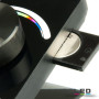 ISO112070 / RGB Tisch-Controller mit Drehknopf, schwarz mit Batteriebetrieb / 9009377026492