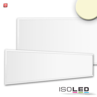 ISO114307 / LED Panel Business Line 1200 UGR<19 2H/2H, 36W, Rahmen weiß RAL 9016, warmweiß, KNX dimmbar / 9009377075759