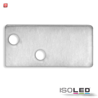ISO114843 / Endkappe EC95 Aluminium eloxiert für Profil FURNIT6 D inkl. Schrauben / 9009377088773