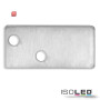 ISO114843 / Endkappe EC95 Aluminium eloxiert für Profil FURNIT6 D inkl. Schrauben / 9009377088773