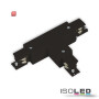 ISO114331 / 3-Phasen S1 T-Verbinder N-Leiter links, Schutzleiter rechts, schwarz / 9009377076244