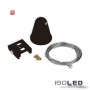 ISO114337 / 3-Phasen S1 Seilabhängung 10-200cm schwarz / 9009377076367