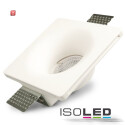 ISO112078 / Gips-Einbaustrahler GX5,3, quadratisch,...