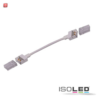ISO114372 / Clip-Verbinder mit Kabel (max. 5A) für 4-pol. IP68 Flexstripes mit Breite 12mm, Pitch-Abstand >8mm / 9009377077067