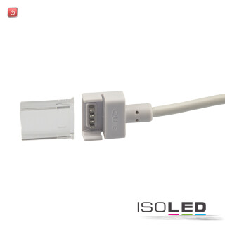 ISO114373 / Clip-Kabelanschluss (max. 5A) für 4-pol. IP68 Flexstripes mit Breite 12mm und Pitch-Abstand >8mm / 9009377077074