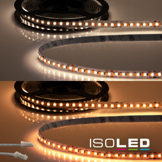 ISO114638 / LED CRI919/940 MiniAMP Flexband, 24V, 15W, weißdynamisch, 120cm, beidseitiges Kabel mit male-Stecker / 9009377084461